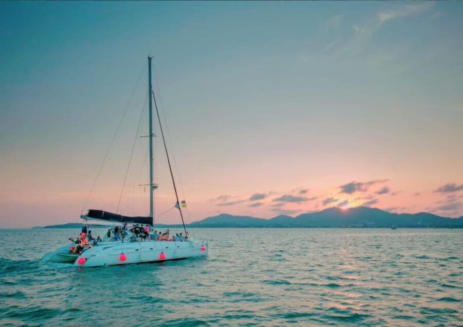Phuket: Coral Island Catamaran Cruise With Sunset Dinner - Overview and Pricing