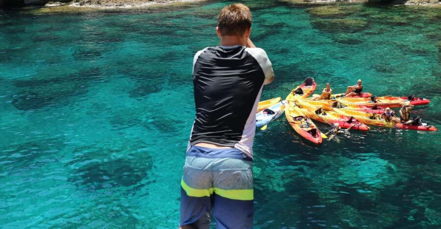 Pollença: Kayak and Coasteering Cliff Jumping - Overview of the Activity