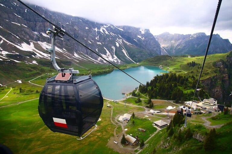 Private Trip: Zurich to Mt. Titlis – Rotary, Ice Cave, Cliff