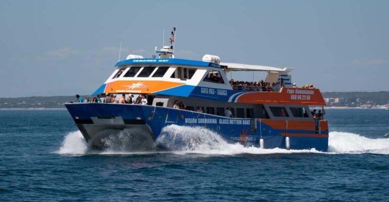 Santa Pola: Tabarca Catamaran Cruise With Underwater Vision