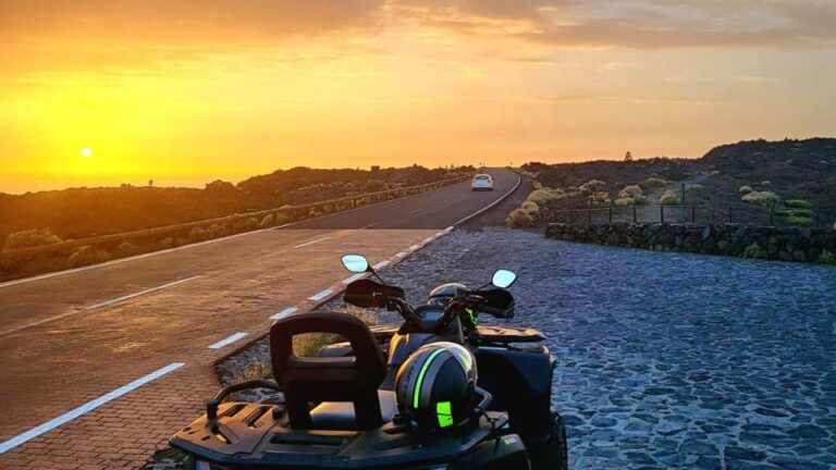 Sunset Quad Tour on Teide in Tenerife