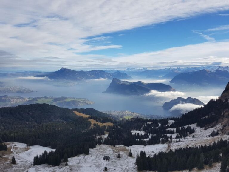 Winter Panorama Mount Pilatus: Small Group Tour From Luzern