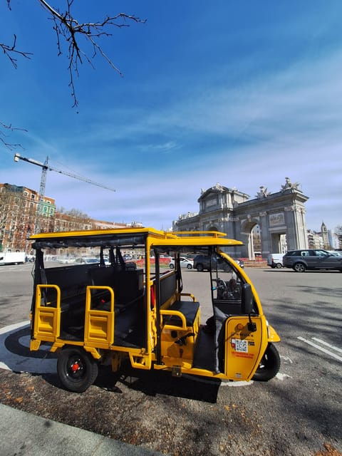 2-Hour Tuk Tuk Tour of the Best of Madrid With Audio Guide - Overview of the Tuk Tuk Tour