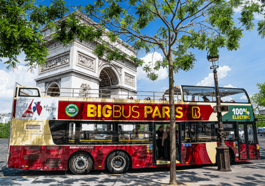Paris: Big Bus Hop-On Hop-Off Tour With Optional Cruise - Tour Overview