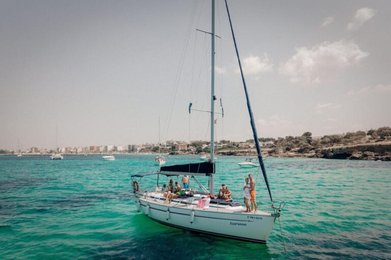 From Can Pastilla : Sailing Boat Trip With Food & Drinks