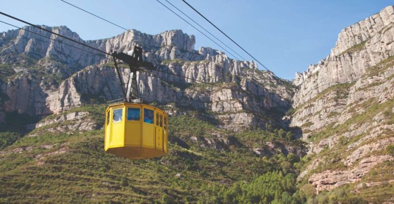 Aeri De Montserrat Cable Car Ticket