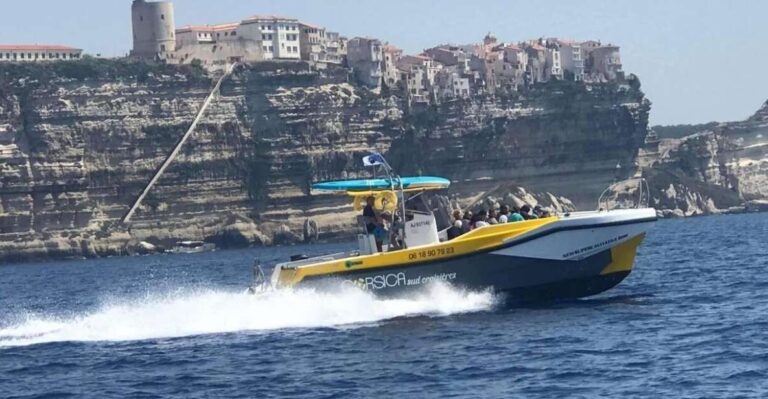 From Porto Vecchio EMOTION Boat Trip Lavezzi and Bonifacio