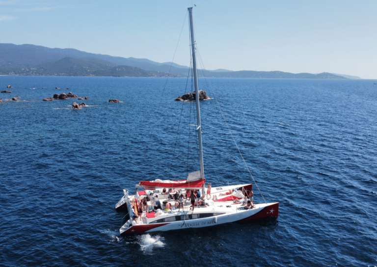 Day Trip on a Catamaran in the Bay of Ajaccio