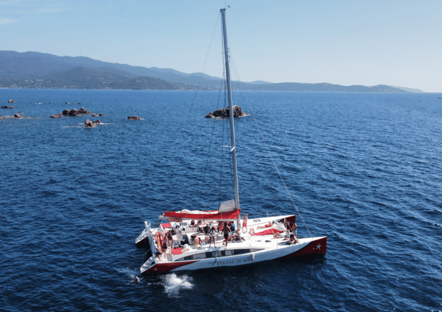 Day Trip on a Catamaran in the Bay of Ajaccio - Overview of the Catamaran Experience