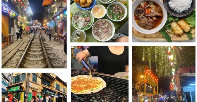 Ha Noi Old Quarter Food Tour With Train Street Experience