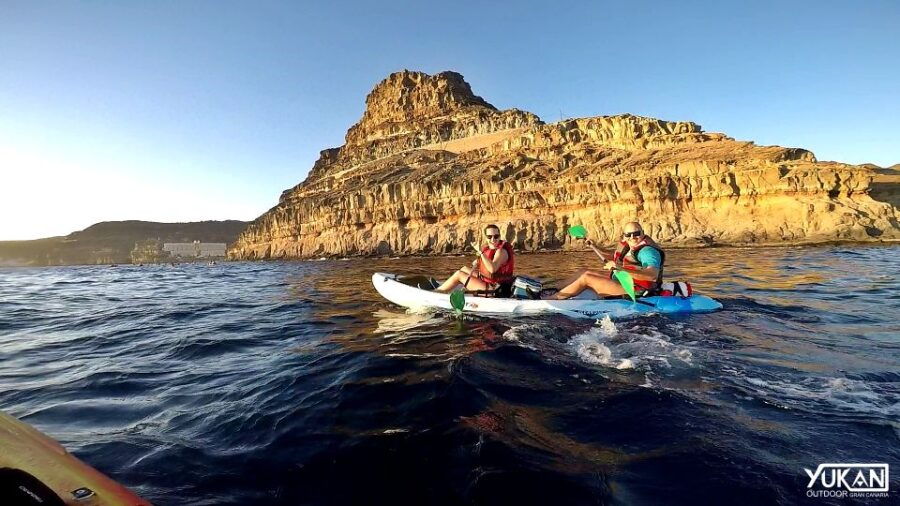 Mogán: Guided Kayak to Caves and Snorkeling Tour - Tour Overview and Details