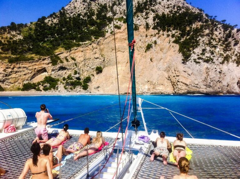 Port Dalcudia: North Coast Catamaran Cruise With Meal