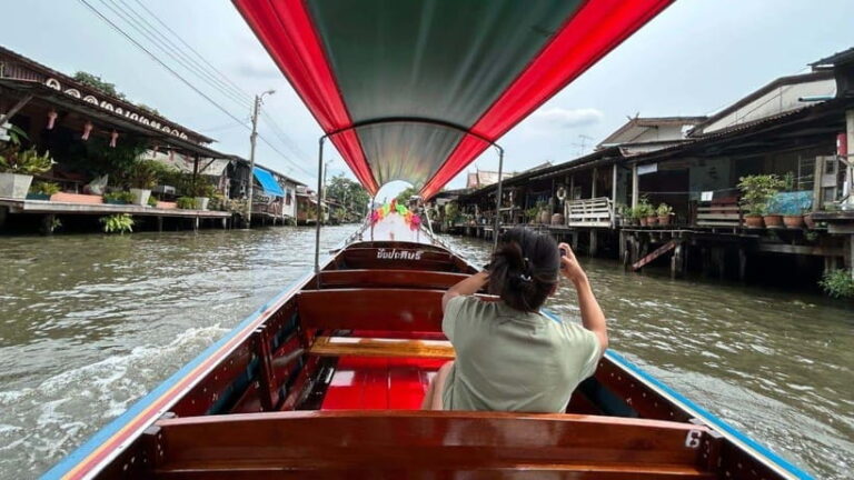 2 Hours Private Bangkok Canal Boat Tour by Long-Tail Boat