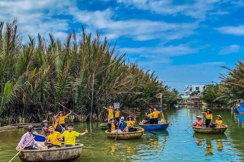 40 Minutes - Basket Boat Ride in the Water Coconut Forest - Overview of the Experience