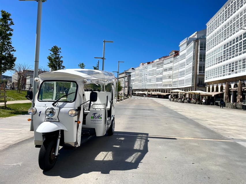 A Coruña: VIP Tuk Tuk Tour - Tour Overview