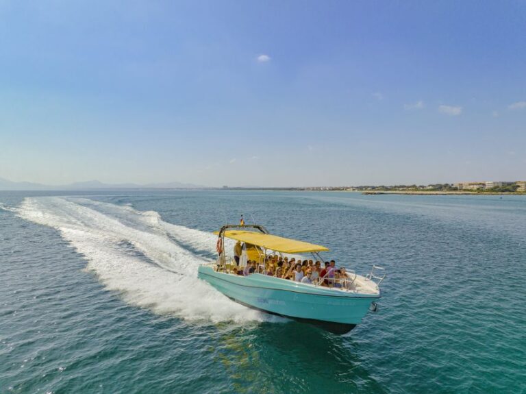 Alcudia: Coll Baix Beach & Sea Caves Cruise With Snorkeling