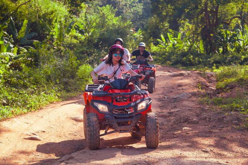 Ao Nang: Crystal Pool Kayaking, ATV, and Pineapple Farm Tour - Overview of the Tour