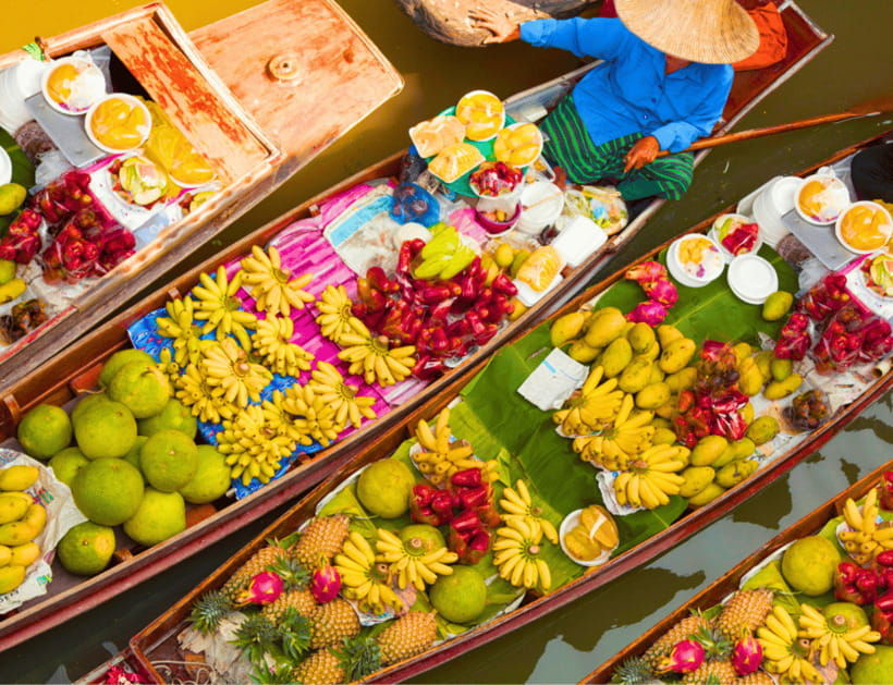 Bangkok: Damnoen Saduak Floating & Maeklong Railway Markets - Tour Overview