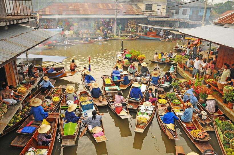 Bangkok: Maeklong Train Market & Floating Market Day Tour - Tour Overview