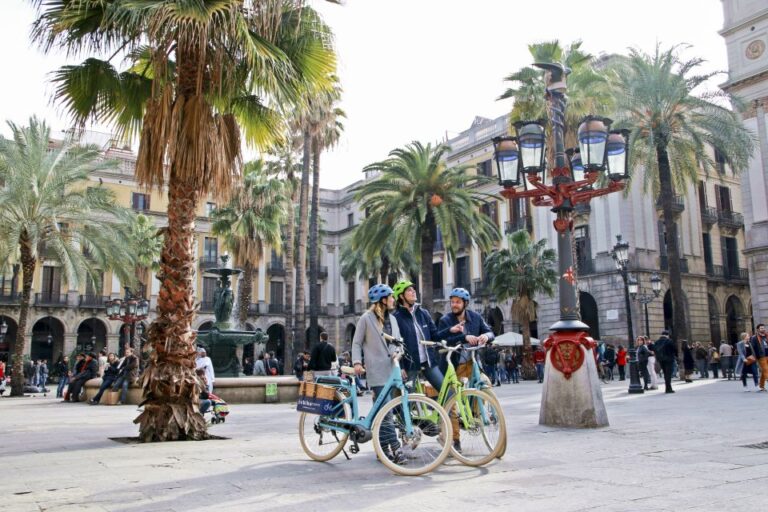 Barcelona: 1.5-Hour Sightseeing Tour by Bike/Electric Bike
