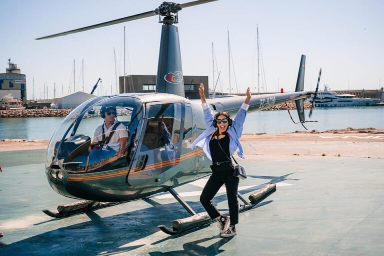 Barcelona 360: Flying, Sailing & Walking Guided Small Group