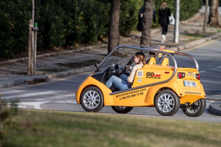 Barcelona: City Center and Olympic Park GoCar Experience - Overview of the Experience