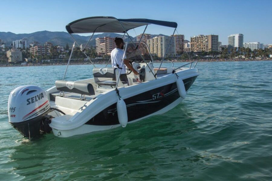 Benalmádena: You Are the Captain - Experience the Coast of Malaga From the Sea