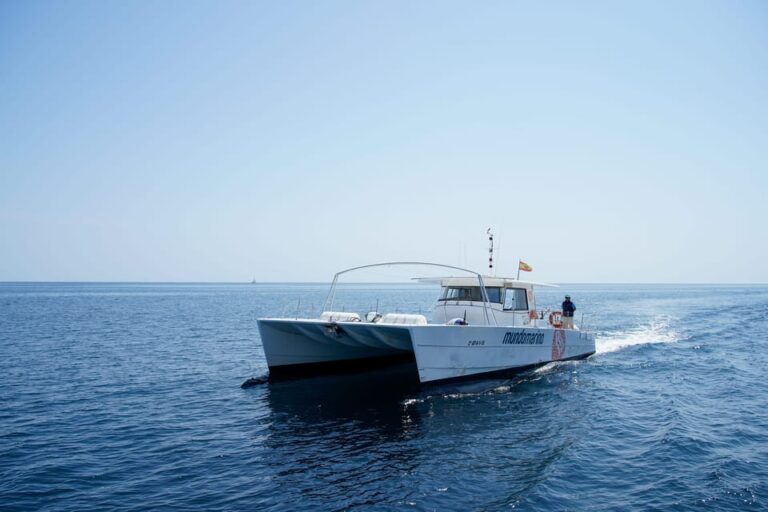 Calpe: Motor Catamaran With Optional Lunch and Swimming Stop