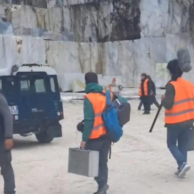 Carrara Marble Quarries With Lard Tasting : Off-Road Quarry Tour
