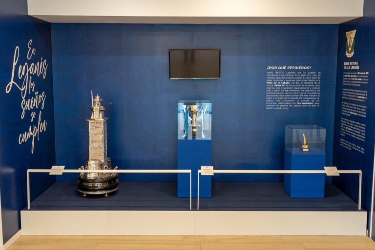 CD Leganés Interactive Tour. Butarque Municipal Stadium