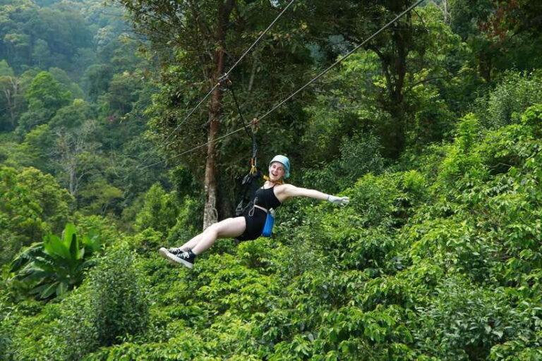 Chiang Mai: Zipline Adventure With Buffet Lunch and …