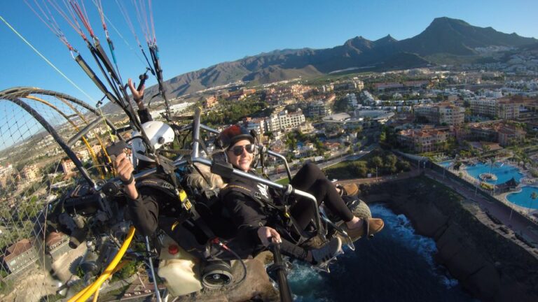 COAST: Fly Over the COASTs of Tenerife by Paratrike! (20MIN)