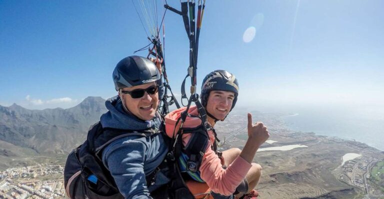 Costa Adeje: Tandem Paragliding Flight