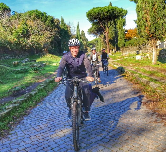 E-Bike Tour From via Appia Antica to Castel Gandolfo and Lake Albano