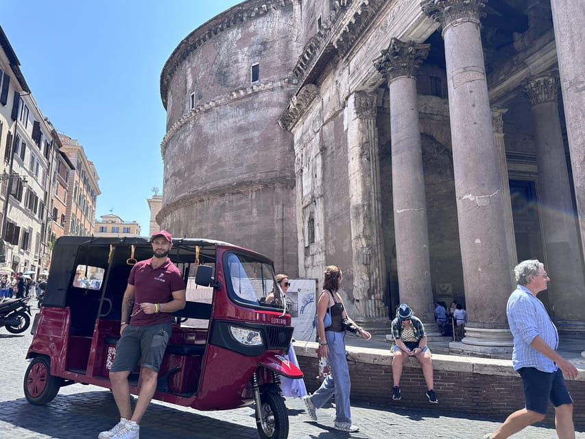 E-Tuk Tour: Highlights of Rome - Overview of the E-Tuk Tour