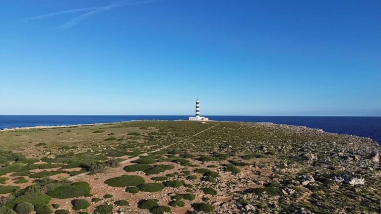 Es Castell: Private Boat Tour With Aperitif and Sunset.