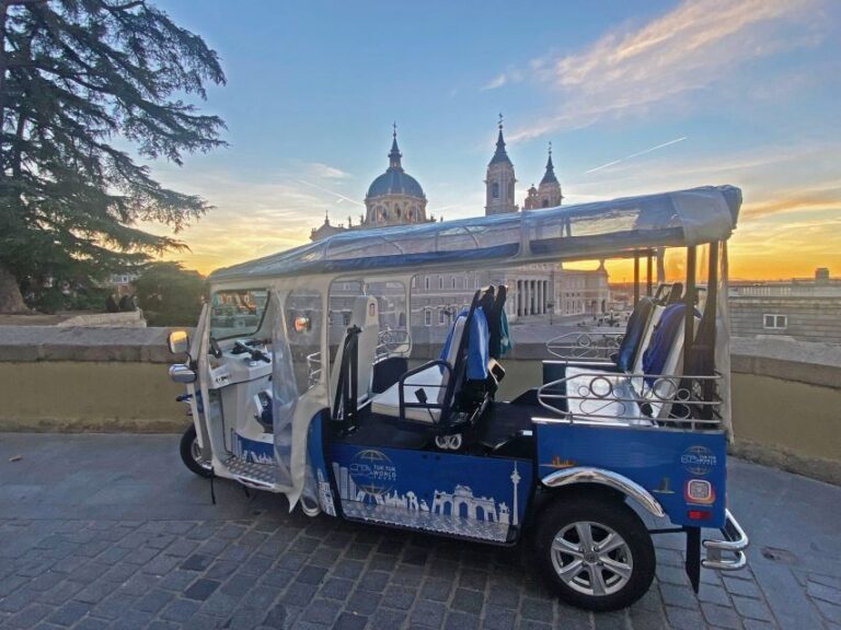 Explore Madrid’s Top Sights on an Electric Tuk-Tuk Tour