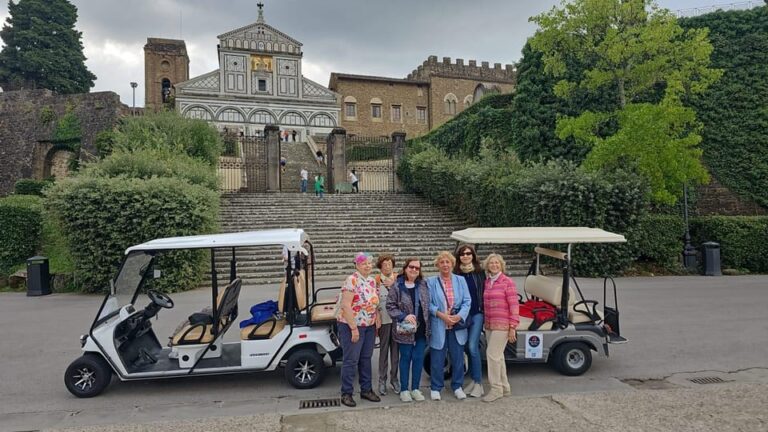 Florence: Electric Golf Cart Tour With Local Guide