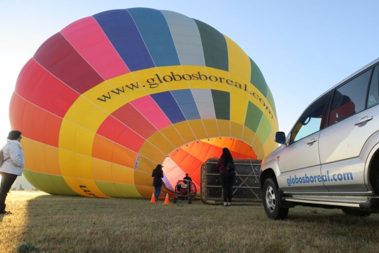 From Madrid: Hot Air Balloon Ride in Segovia With Pickup