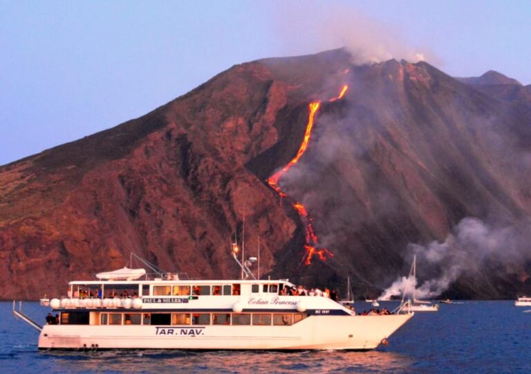From Milazzo: Panarea & Stromboli Boat Trip
