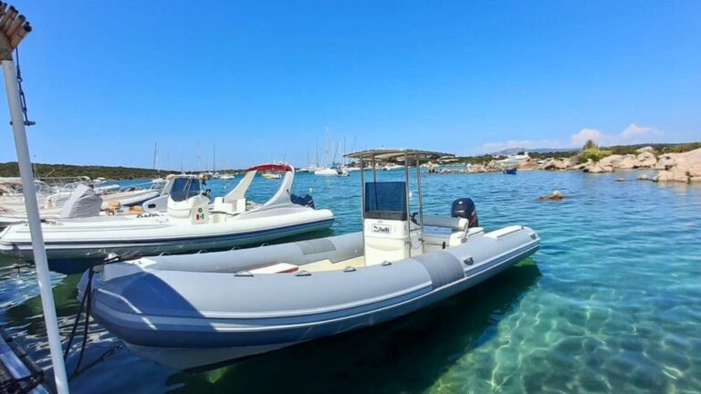 From Porto Rotondo: RIB Tour of Porto Cervos Beaches