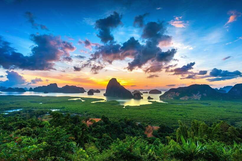 Golden Hour Odyssey From Samet Nangshe to James Bond Island - Exploring Samet Nangshe Viewpoint
