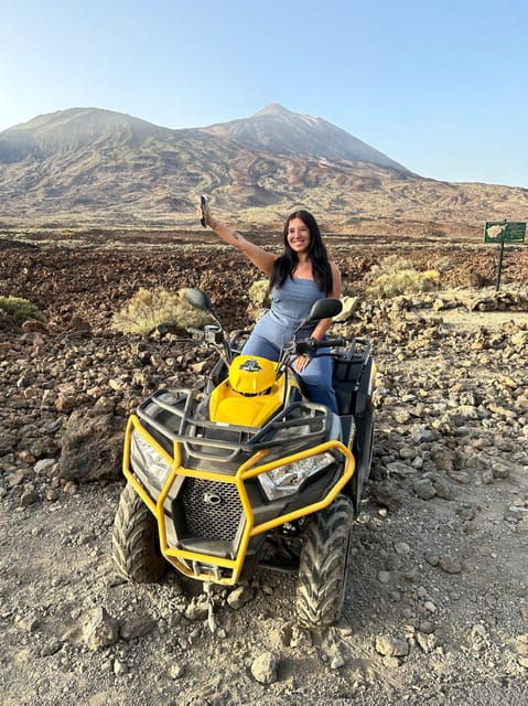 Guided Quad Tour of Tenerifes Teide Volcano