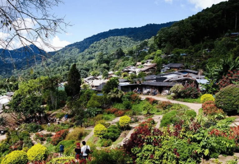 Hmong Village, Doi Suthep and Wat Pha Lat Half Day Tour