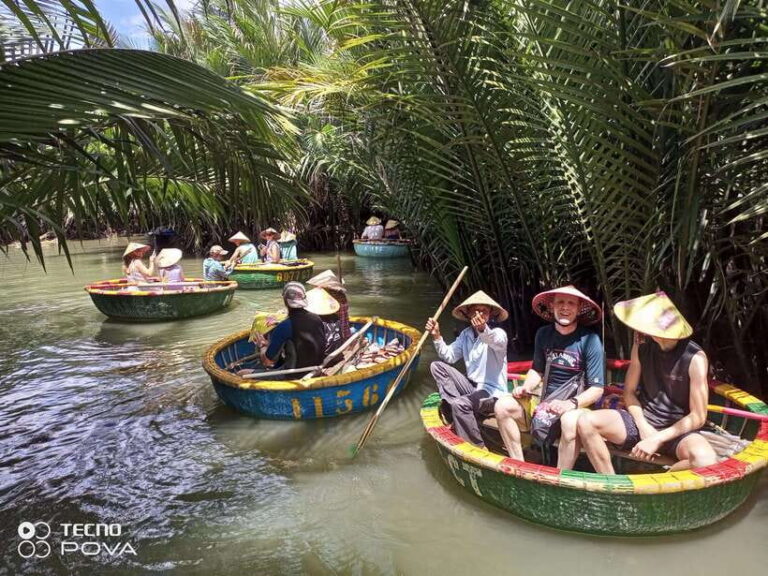 Hoi An: Basket Boat Ride by The Basket Boat Cafe