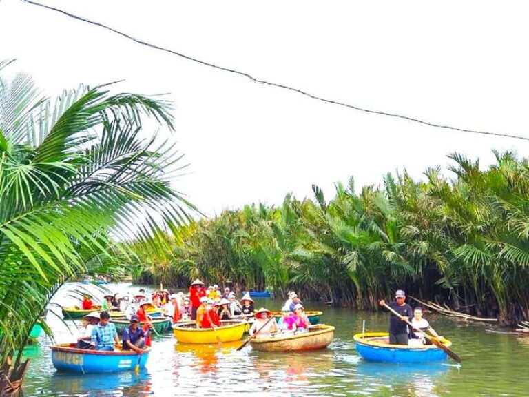 Hoi An: Basket Boat Ride, Fishing, and Crab Catching Tour