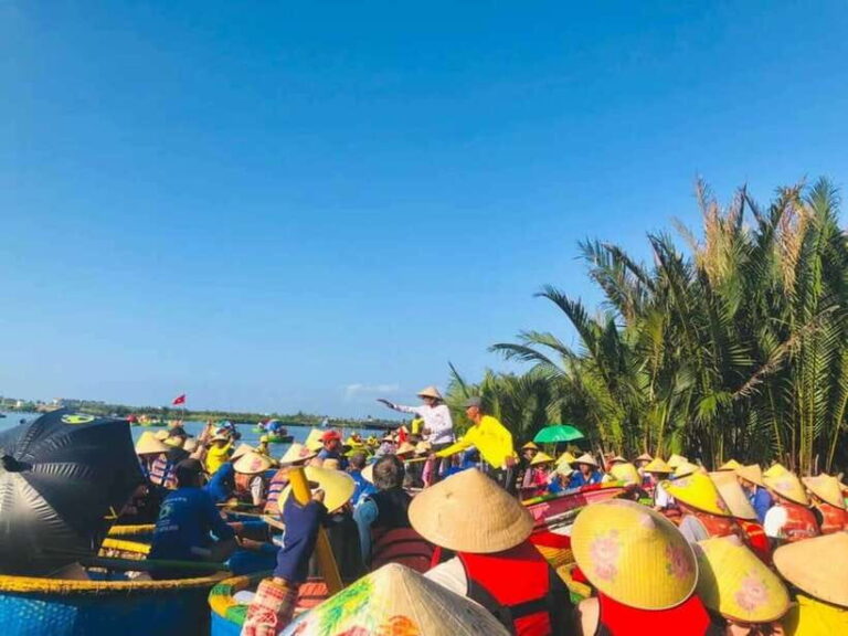 Hoi An: Cam Thanh Tour With Bamboo Basket Boat