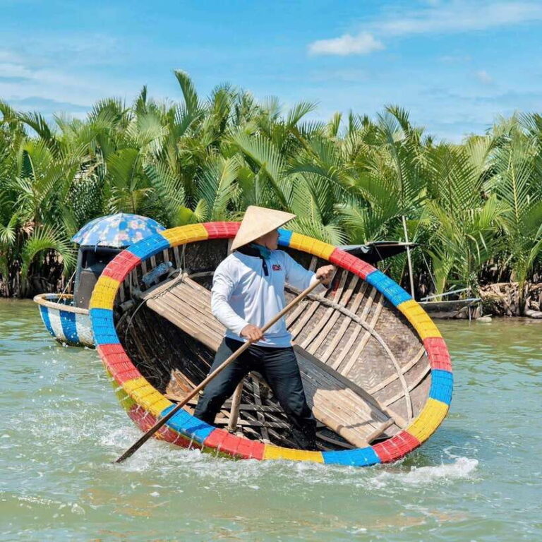 Hoi An: Coconut Basket Boat Ride by Hangcoconut