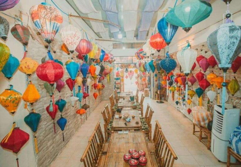Hoi An: Foldable Lantern Making Class With Local Family