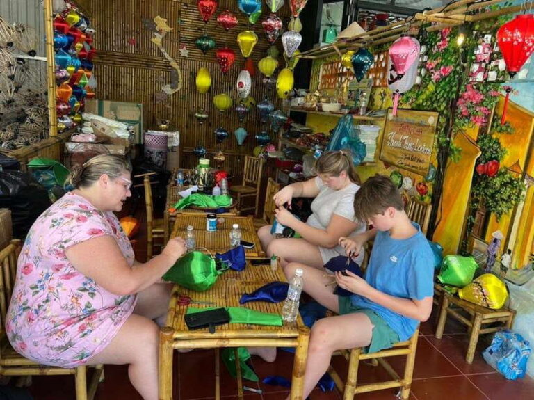 Hoi An: Lantern Making Class at Local Home With Local Family